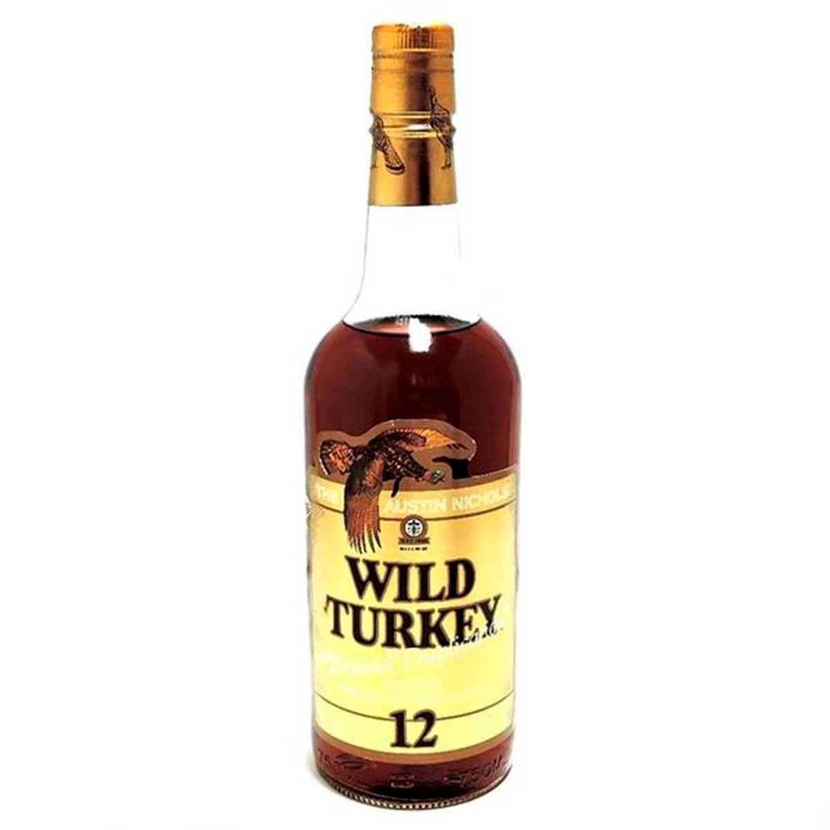 【中古】 古酒 ウイスキー WILD TURKEY/ワイルドターキー 12年 ビヨンドデュプリケーション 飛翔 ゴールド 750ml FS 箱なし