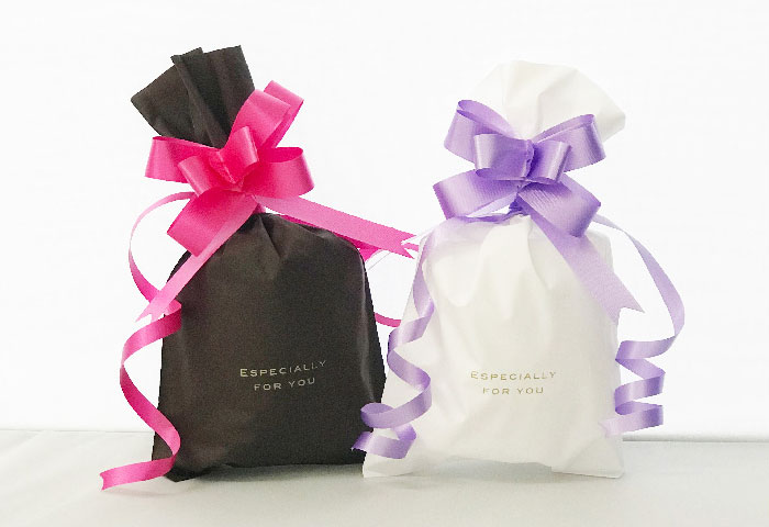 有料ギフトラッピング　小サイズ(ホワイト・ブラウン)