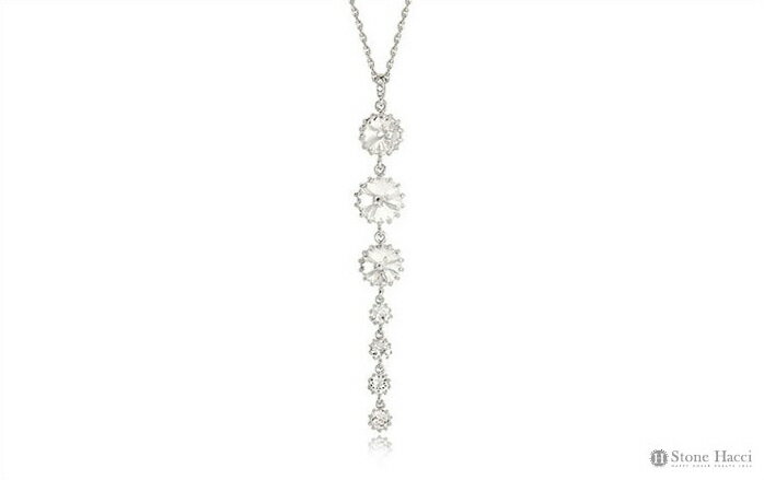 スワロフスキー ネックレスロングボリューム　　65　5割引【メール便発送不可】スワロフスキーネックレス スワロフスキーペンダント スワロフスキーアクセサリーのサムネイル