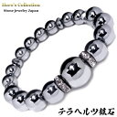 楽天Stone jewelry Japan 楽天市場店テラヘルツ 鉱石 16mm 12mm 10mm メンズ パワーストーンブレスレット