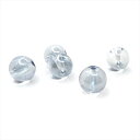 天然石 ビーズ アクアオーラ水晶 粒売り 約8mm パワーストーン ハンドメイド アクセサリー