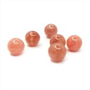 天然石 ビーズ サンストーン 日長石 粒売り 約6mm パワーストーン ハンドメイド アクセサリー