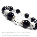 天然石 パワーストーン ブレスレット 水晶 オニキス ヘマタイト ホワイトターコイズ メンズ アクセサリー(4)