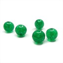 天然石 グリーン ジェイド 約8mm 粒売り パワーストーン ハンドメイド アクセサリー
