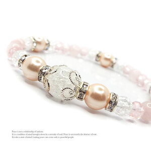 天然石 パワーストーン ブレスレット 桜色 spring 3nd アクセサリー