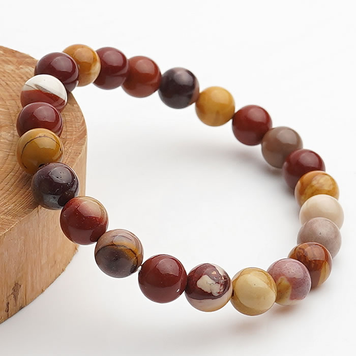 モーカイト 8mm ムーアカイト 天然石 パワーストーン ブレスレット ブレス ムーカイト モッカイト ジャスパー