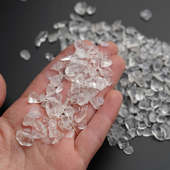 上質ヒマラヤ水晶 さざれ石 500g ヒマラヤ水晶 浄化用さざれ石 ヒマラヤ水晶 天然...