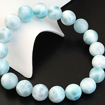 【一点もの・高品質】ラリマーAAA 10mm ブレスレット 天然石 パワーストーン ラリマー 天然石ブレスレット パワーストーンブレスレット ラリマール ペクト...