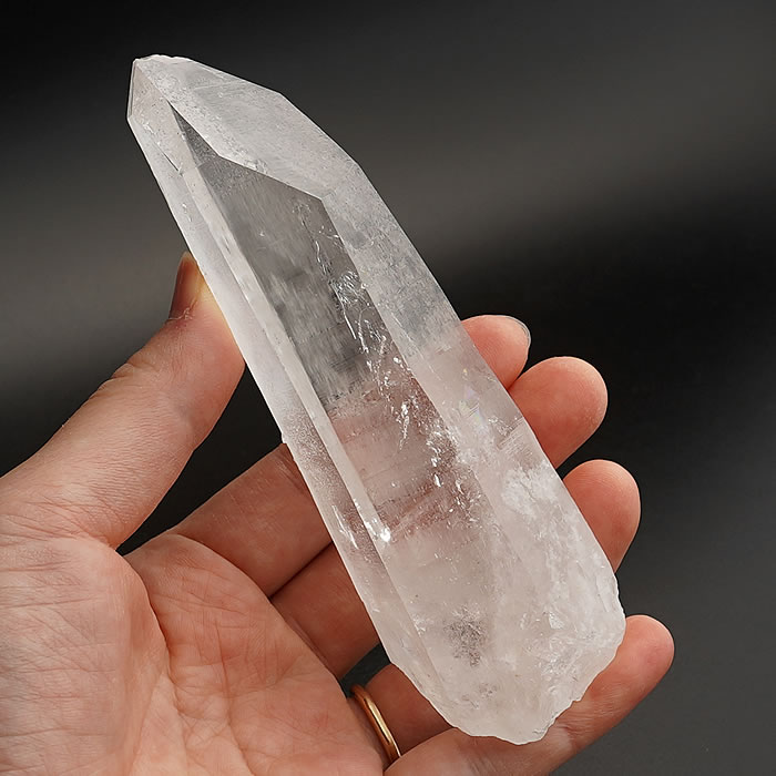 【一点物】【希少】コロンビア産 レムリアンシードクリスタル ポイント 177g 原石 天然石 パワーストーン ヒーリングストーン レムリアンシード クリスタル ...