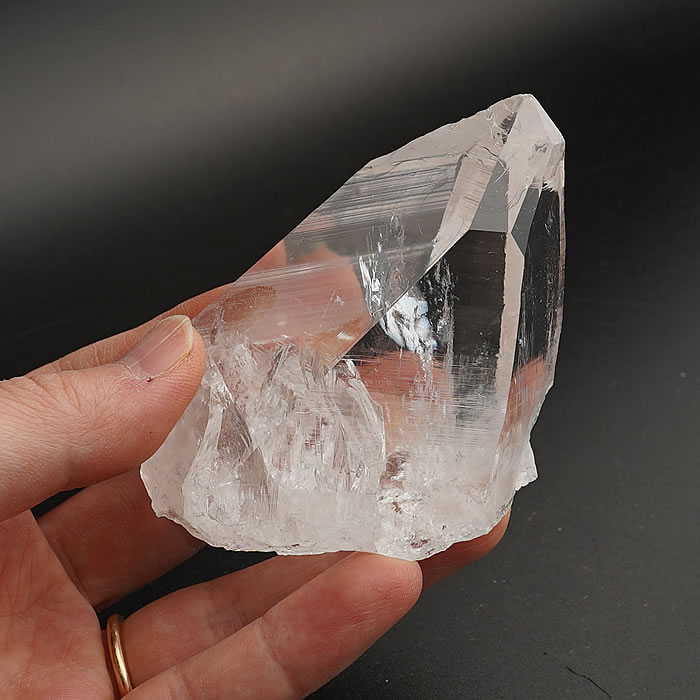 【一点物】【希少】コロンビア産 レムリアンシードクリスタル ポイント 154g 原石 天然石 パワーストーン ヒーリングストーン レムリアンシード クリスタル ...