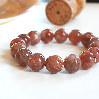 サンストーンAA 12mm ブレスレット サンストーン 天然石 パワーストーン サンストーン 天然石ブレスレット パワーストーンブレスレット 天然石 パワースト...