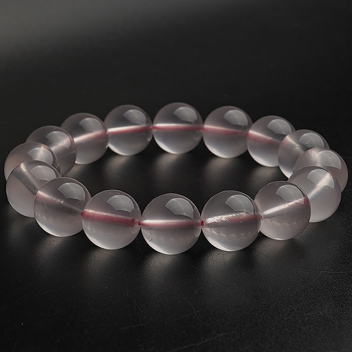 世界のお土産＞ ローズクォーツ (高さ20cm) マダガスカル