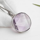 【一点物】【宝石質】【高透明度】アメジストAAAAA 六芒星 Silver925製 ペンダントトップ ネックレス 天然石 パワーストーン ヘキサゴン ameth...
