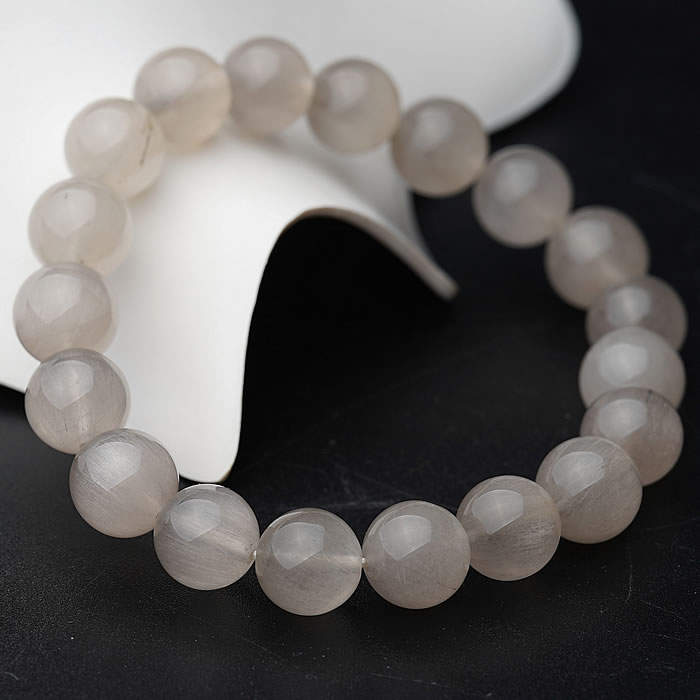 【一点物】【超レア】ホワイトルチルクォーツ 10mm ブラジル産 ルチルクォーツ 白針水晶 ブレスレット 天然石 パワーストーン アクセサリー 針入り天然水晶