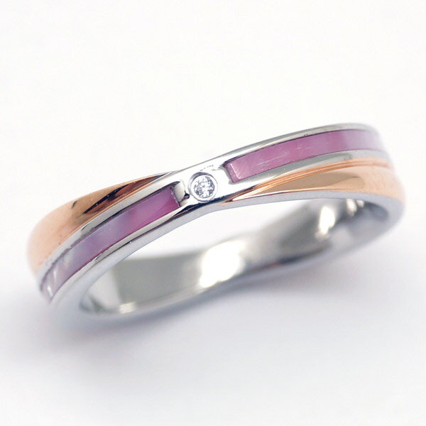 【単品売り/ペアリング/サージカルステンレス】シェル/デザイン//ピンク/ギフト/記念日/誕生日/クリスマス/バレンタインデー/ホワイトデー