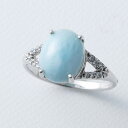 【単品売り/シルバー926/ラリマー】リング/レディース/レースデザイン/かわいい/お守り/シルバー/銀/シンプル/デザイン/誕生日/ストラップ /お守り/縁起...