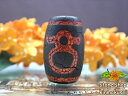 【チベット火供天珠】 財神天珠 【一点物】
