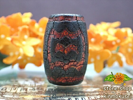 【チベット火供天珠】 大鵬鳥天珠 【一点物】