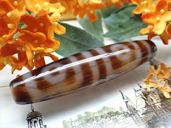 【チベット高級至純天珠】四眼天珠 【一点物】