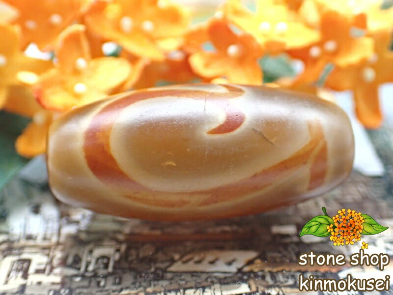 【チベット天珠】 緑度母天珠 【一点物】