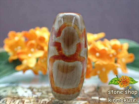 【チベット天珠】 一眼財神天珠 【一点物】