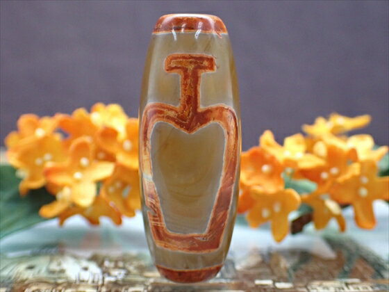 【チベット天珠】 寶瓶天珠 【一点物】