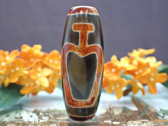 【チベット天珠】 寶瓶天珠 【一点物】