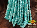 【連売り商品】アマゾナイト キューブカット Φ2×2mm 約200粒 一連 約38cm amazonite 天河石