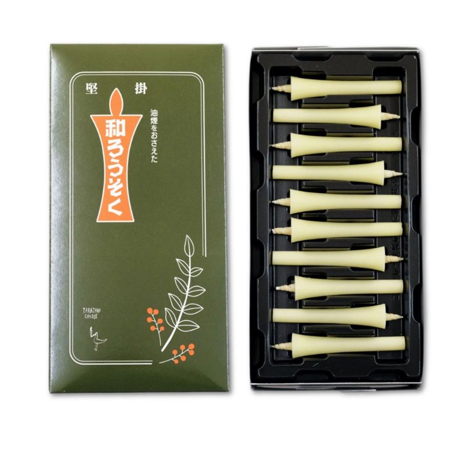 【レビューを書いて500円OFFクーポン配布中！】和ろうそく イカリ型 2号 50本 白