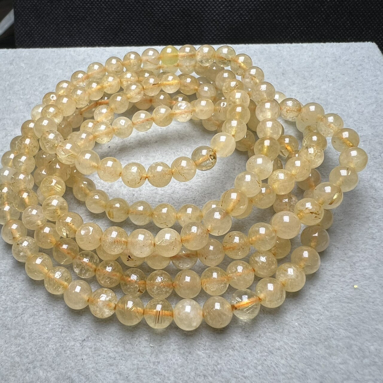 楽天市場】ルチルクォーツ 連 4mmの通販