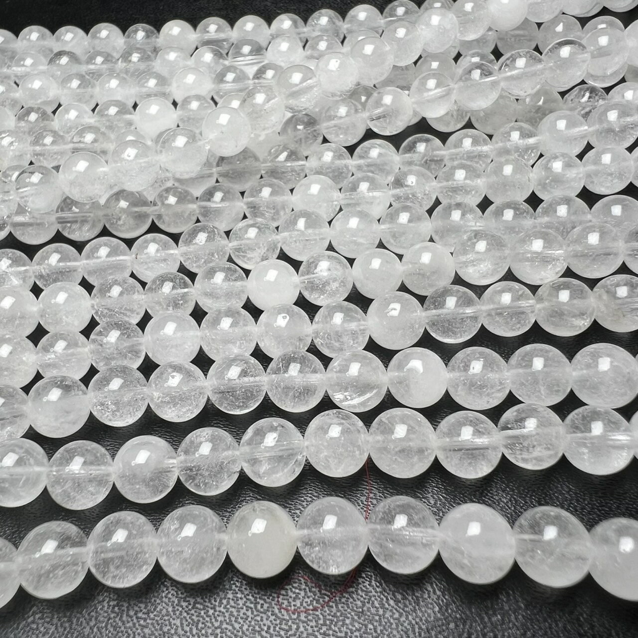 天然結晶入り ヒマラヤ水晶 5-5.5mm 54cm 3連ブレスレット 天然石 送料無料