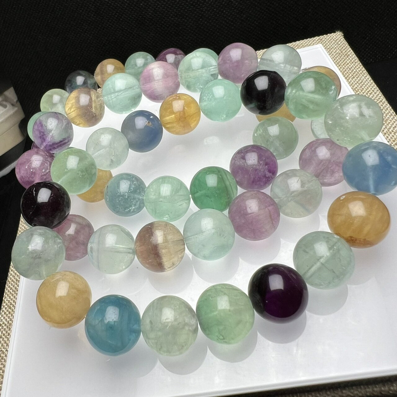 フローライト11mmブレスレット1...