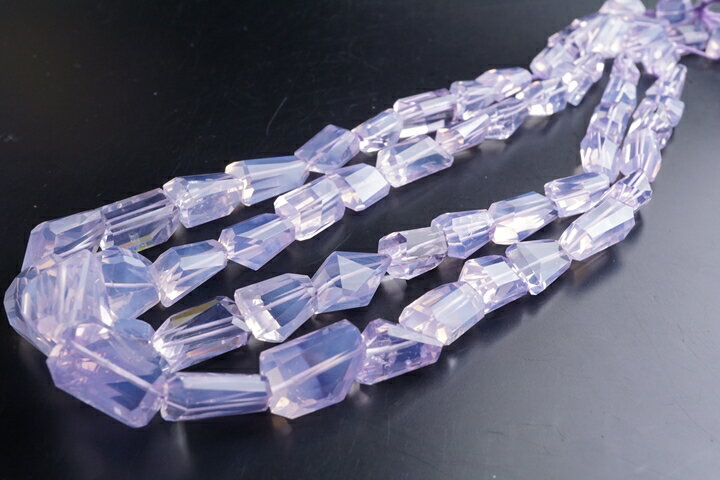 スコロライト　タンブルカット　連売りビーズ45センチ(インド加工)