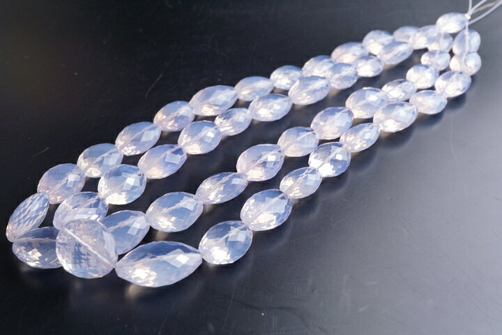 スコロライト　タンブルカット　連売りビーズ40センチ(インド加工)