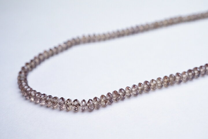 ケニア産カラーチェンジガーネット　ボタンカット　連売り40センチ(インド加工)