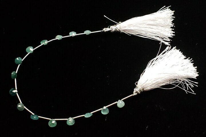 グランディディエライト　マロンカット　連売り20センチ(インド加工)