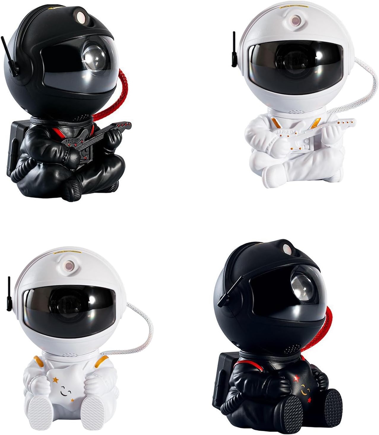 宇宙飛行士プロジェクター投影ライト多機能プラネタリウムナイトランプバレンタインデーの誕生日プレゼントルーム LED プロジェ(wm112)