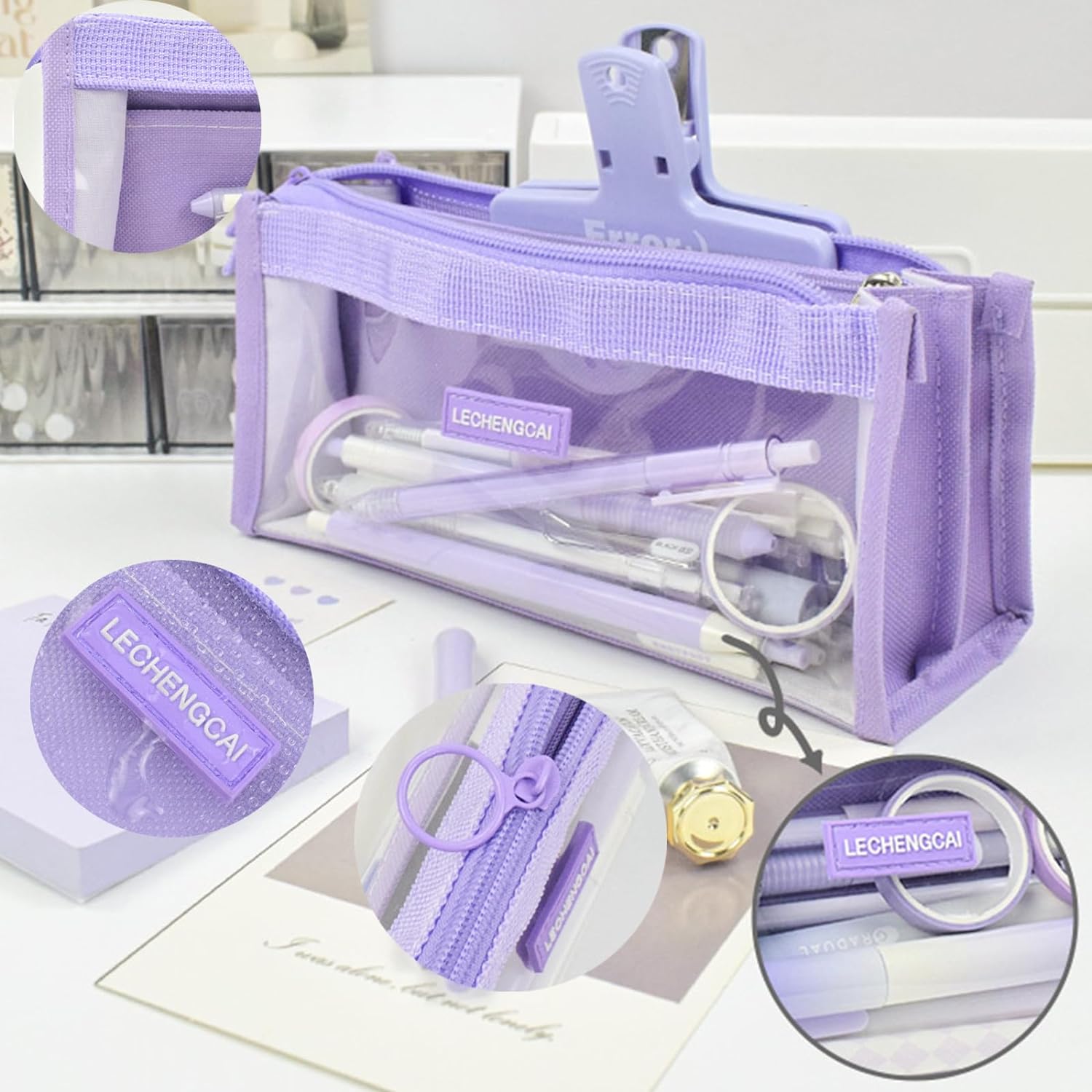 ペンケース 韓国 ，ペンポーチ 韓国ins人気 ックペンケース キャンバス生地可愛い文房具 ，文具 収納，ペンケース 高校生(wn050)