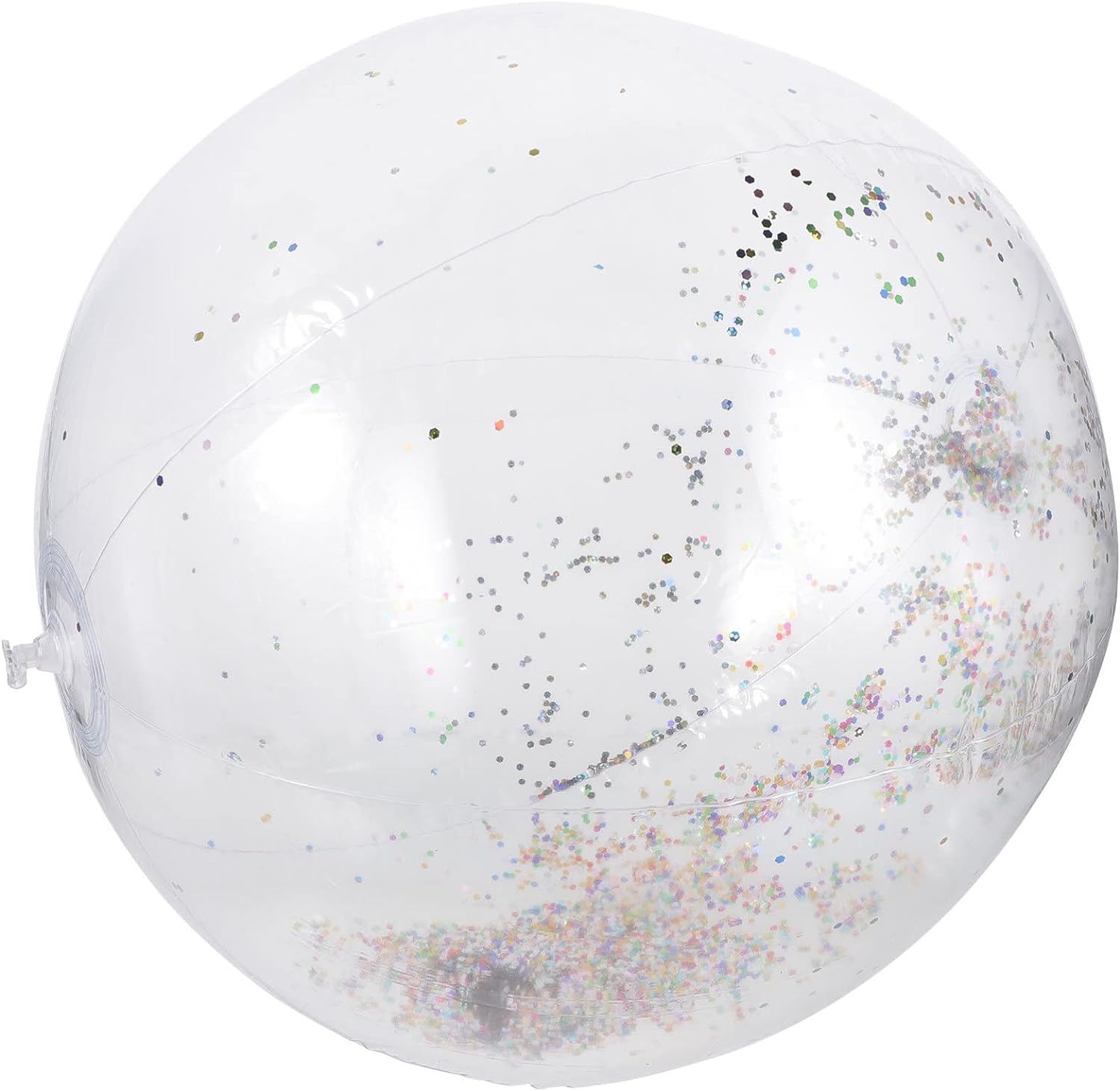 1 セット Of ジャイアント コンフェッティ キラキラ ボール クリア キラキラ プール ボール インフレータブル ビー(wr014)