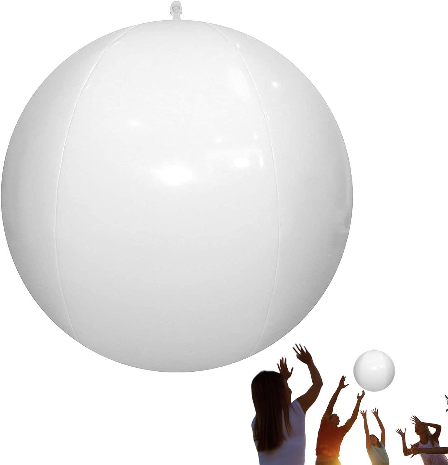 LEDビーチボール - ビーチLEDボール - グローボールプールおもちゃ 16色ライト 屋外プール ビーチパーティーゲーム(wr019)