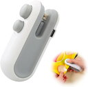 フードシーラー 家庭用 ヒートシーラー カット & 密封 2-in-1 バッグシーラー 小型パック機 ハンディ Type-C(wq358)