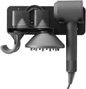 ヘアドライヤーホルダー 壁取り付け バスルームブロードライヤーホルダー カーボンスチールストレージラックDysonヘアドライ(wv089)