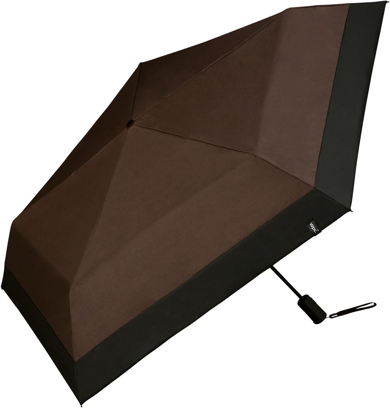 日傘 自動開閉 折りたたみ傘 遮光オートマティックパラソルユニセックス ブラウン 遮光率100% UVカット率100％ (xf145)