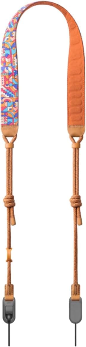 カメラショルダーストラップ エア S(モダンアート) ピージーワイテック カメラストラップ ハンズフリー..