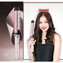 送料無料 ヘアーアイロン カール Φ32mm イオン セラミックコーティング プロ仕様 温度調節 LED温度ヒントライト