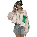 レディース ブルゾン ラッシュパーカー 薄手 BF風 原宿系 春 秋 コート ジャケット ジャンパー レディー