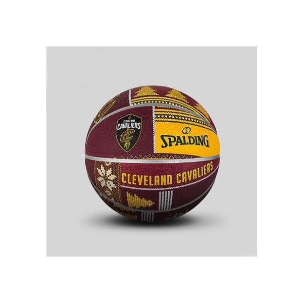 送料無料 バスケットボール SPALDING CAVALIERS NBA ステイト 7号 外用