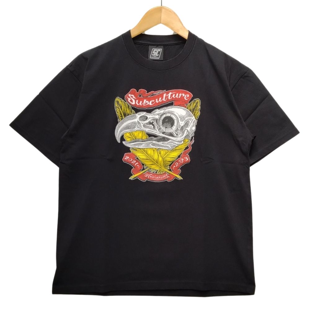 商品名 NO BRAND ノーブランド 21SS 品番 SCST-LTD03 Subculture サブカルチャー プリント 半袖Tシャツ コットン ブラック 1 正規品 / 33875【中古】 対象 メンズ 色 ブラック サイズ 1 サイズ詳細 着丈：約65cm肩幅：約50cm身幅：約53cm袖丈：約21.5cm備考：平置き、背面で採寸。多少の誤差はお許し下さい。 状態ランク A 状態詳細：タグ外し（タグなし）のみで、試着程度の新品同様の商品 未着用ですが、保管時の生活臭があります。 状態ランク詳細 S=タグ付きの新古品、未使用品のもの A=タグなし、試着程度の未使用品に近いもの AB=全体的に着用感・使用感が見られず、汚れやダメージがほとんどない、新品同様の綺麗な商品 B=汚れ等なく、多少の着用感ぐらいな比較的美品なもの BC=全体的に中古品としての着用感・使用感と若干の汚れが見られるものの、一般的な中古の商品 C=多少の汚れ、キズ、着用感が見られるもの D=汚れ、キズなどのダメージが目立つもの 付属品 保存袋、ブランドタグ 注意事項 「何cmの人に合うか？」という質問が多数ありますが足の大きさや体系、服装に個人差がありますので記載された実寸をお手持ちの靴や服と測り比べて検討して下さい。 パンツ等の裾上げに関しても当方にも分かりかねる場合がありますので、そちらも実寸サイズでご検討してください。 色の具合はモニターの性能、設定にもよります。 当方の出品物は殆どが買取によるOLD、USED商品です。程度、状態に関しては個人差があります。 出品の際には商品確認をしダメージは記載しておりますが、細かな擦れ、薄汚れ、目に付きにくいピンホール等はご了承下さい。 また、ニオイに関しては感じ方に個人差がありますが、生活臭、タバコ、香水、ペット、商品の劣化臭等のにおいがひどいものには状態説明のほうに記載しますが、ある程度のものに関しては記載はいたしませんのでご了承のほどよろしくお願い致します。 配送方法 宅急便（ヤマト運輸）の元払い発送のみ対応で、120サイズ以上から着払い発送対応とさせていただきます（その際はタイトルに記載させていただきます）。また、複数落札の場合は同梱包不可で、1点ずつの発送対応となります。ご了承のほど宜しくお願い致します。 その他 スマホ等のモバイルでご覧のお客様は、PC用の画面に一度切り替えて詳細をご覧いただきますよう宜しくお願い致します。