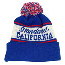 STANDARD CALIFORNIA スタンダードカリフォルニア SD Logo Watch Cap ニットキャップ ブルー サイズフリー 正規品 / B67...