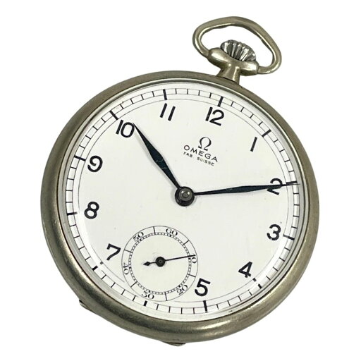 OMEGA オメガ 懐中時計 スモールセコンド 手巻き 懐中時計 シルバー 正規品 / C314【中古】 OMEGA オメガ 懐中時計 スモールセコンド 手巻き 懐中時計 シルバー 正規品 / C314【中古】